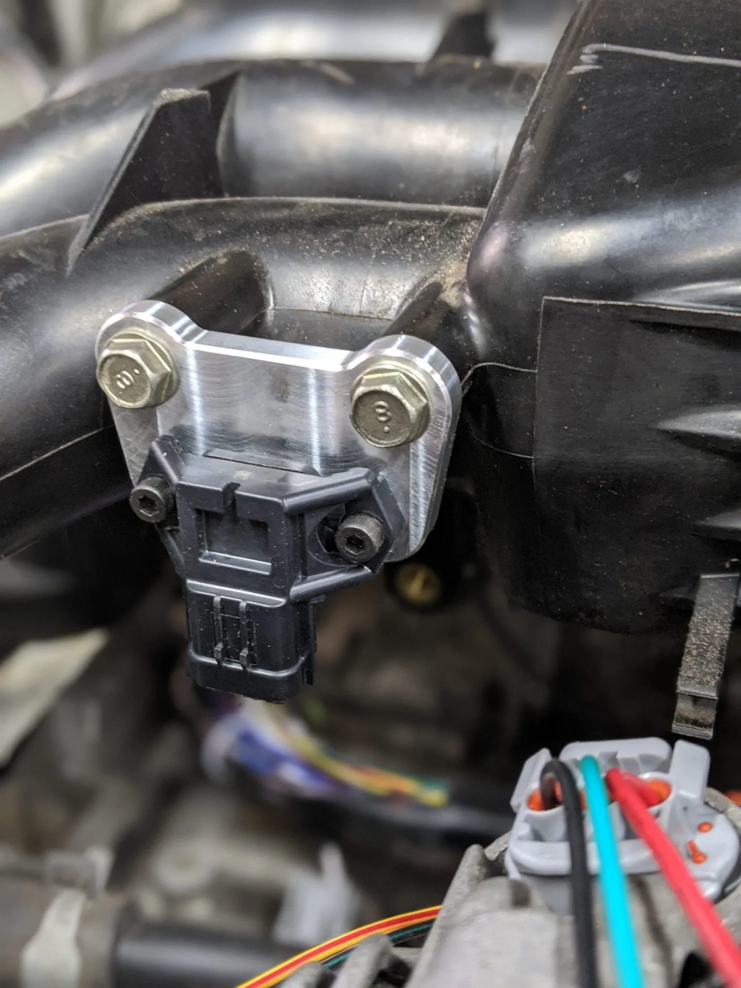 EZ30R STI Map sensor mount